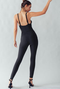 Black Spandex Bodysuit