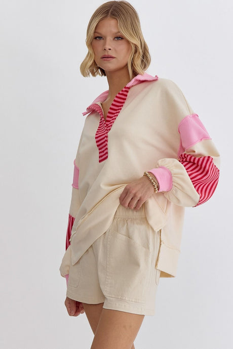Candy Pink Pullover